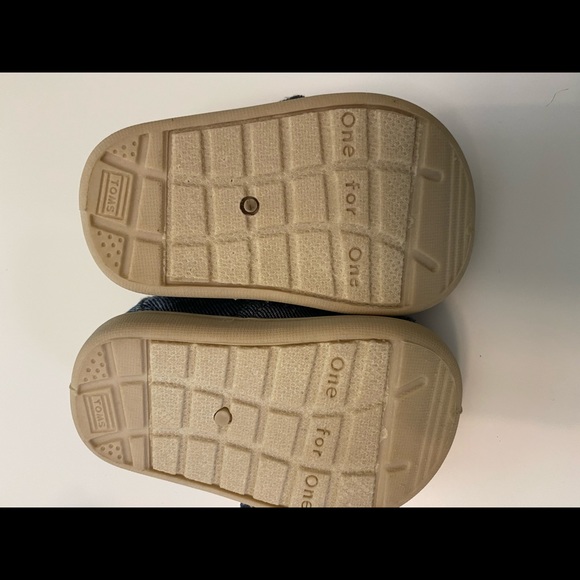 Toms toddler blue Chambray Bimini - Picture 3 of 3